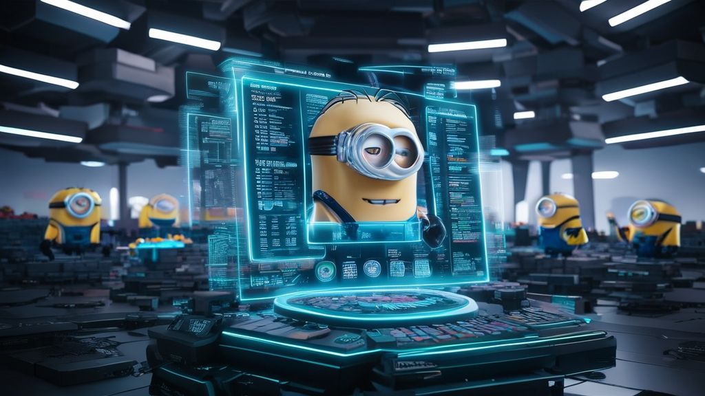 Hypixel Skyblock Minion Profit Calculator holographic interface maximizing earnings