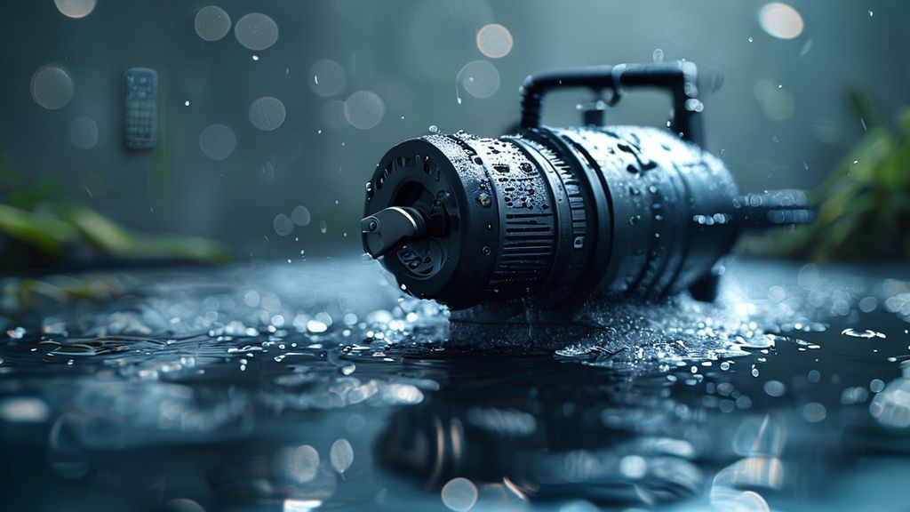 Pond pump running cost calculator concept showing energy efficiency