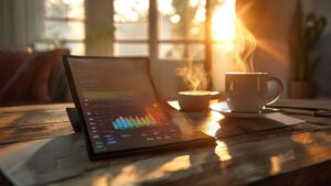 Propane heat cost calculator on tablet estimating home heating bills