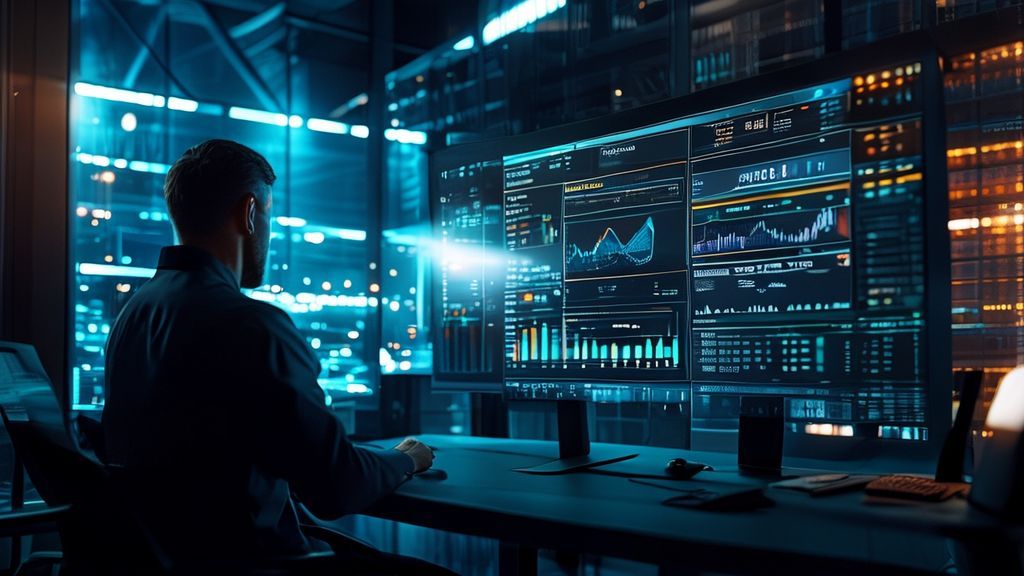 Professional streaming cost calculator interface in a technical control room
