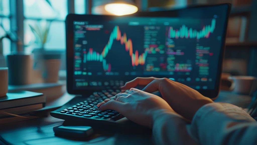 Student using a TI-82 online calculator emulator on a laptop for graphing math functions.