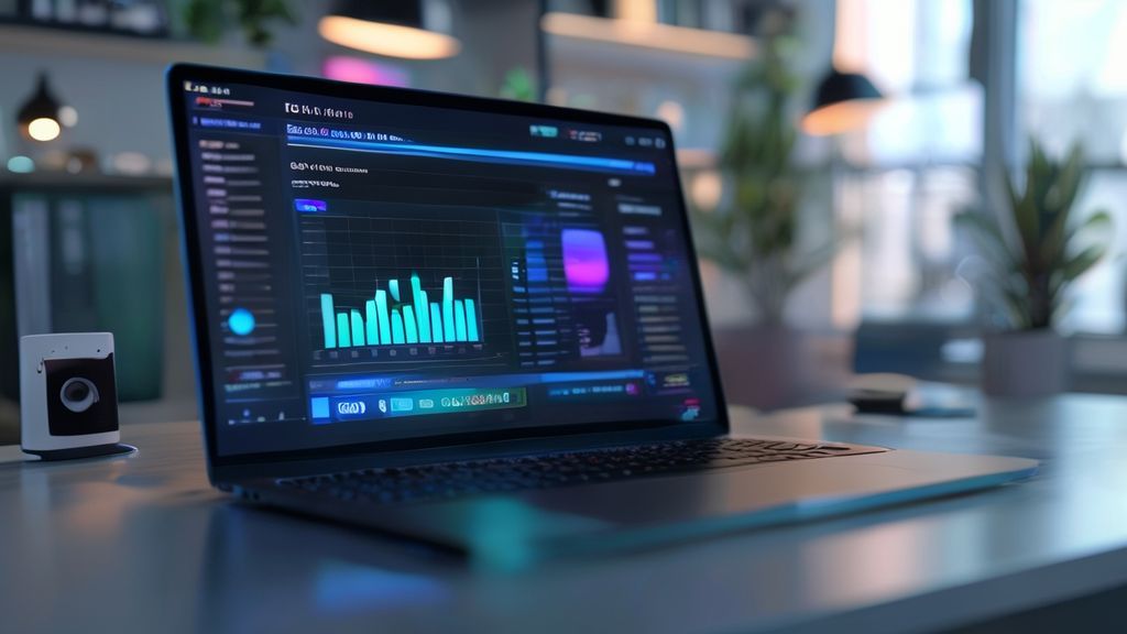 Free Turo calculator on laptop screen showing profit metrics for car-sharing business