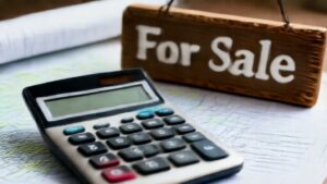 Land loan calculator with property documents and financing estimates