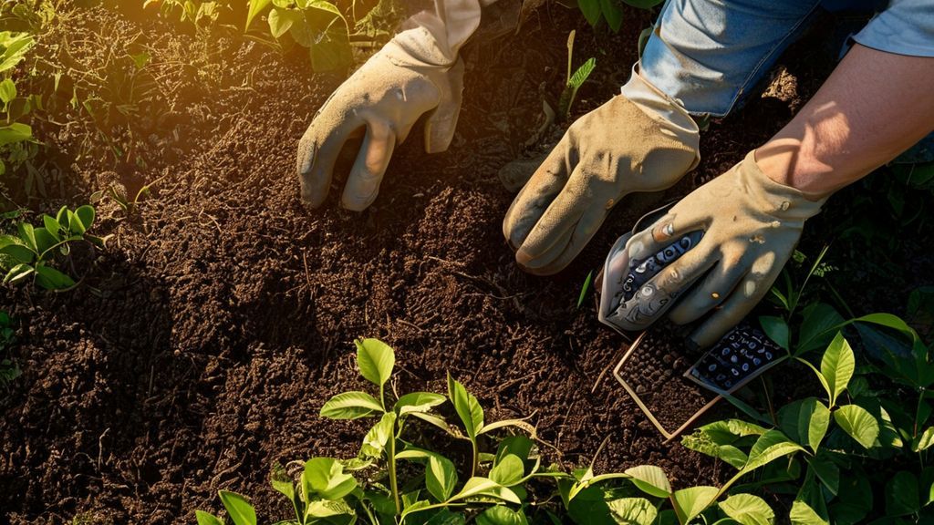 Professional mulch installation process with cost calculation tools